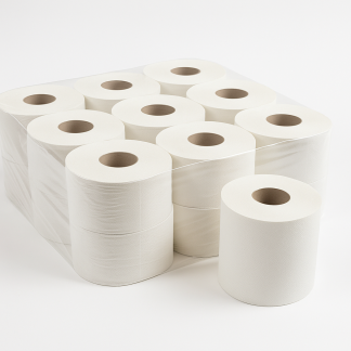 Papel higiénico Papel higiénico institucional – Rollo jumbo 300 m (fardo x12) – Estándar